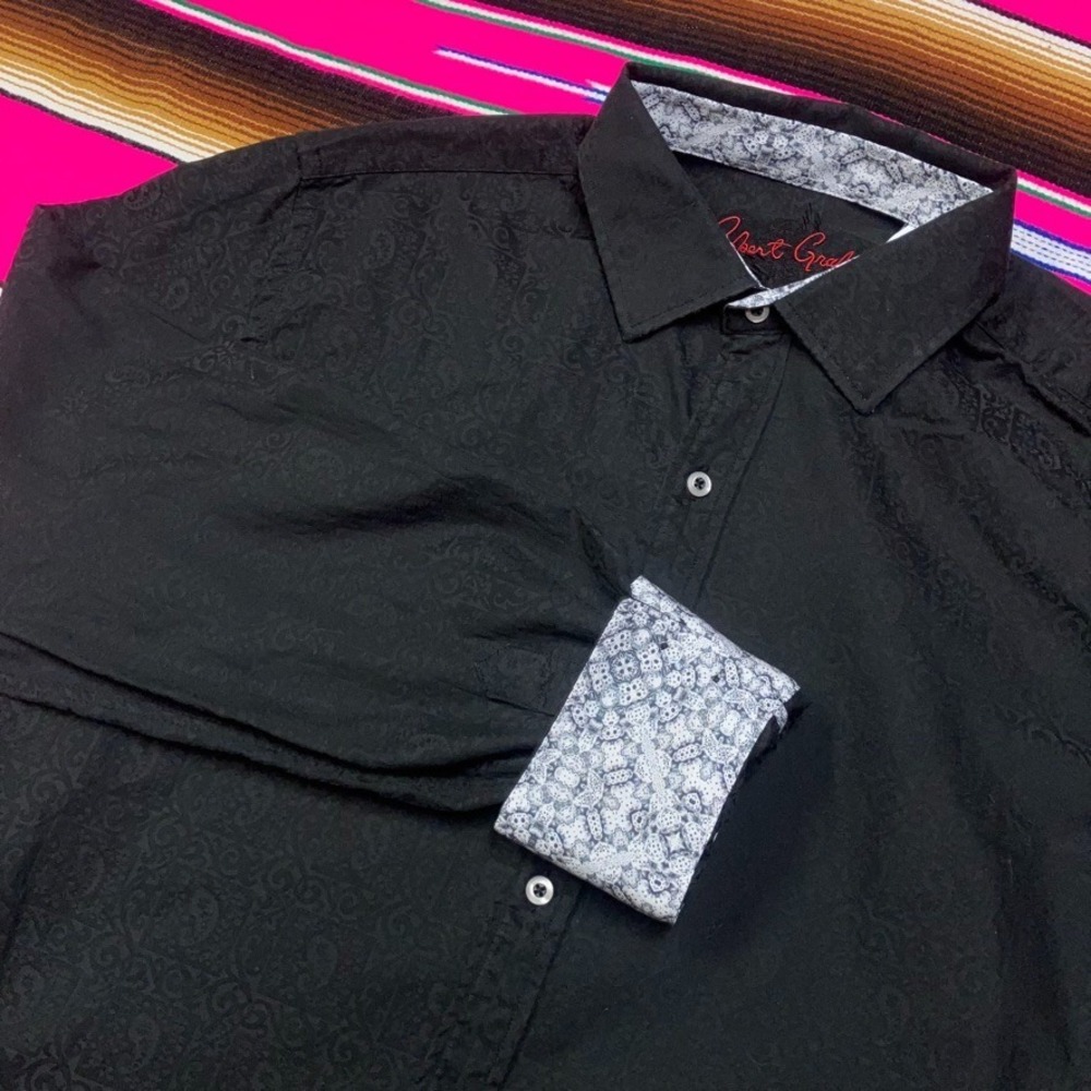 Robert Graham Paisley Jacquard Shirt‎